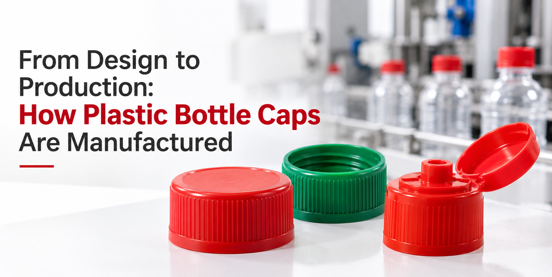 From Design to Production: How Plastic Bottle Caps Are Manufactured